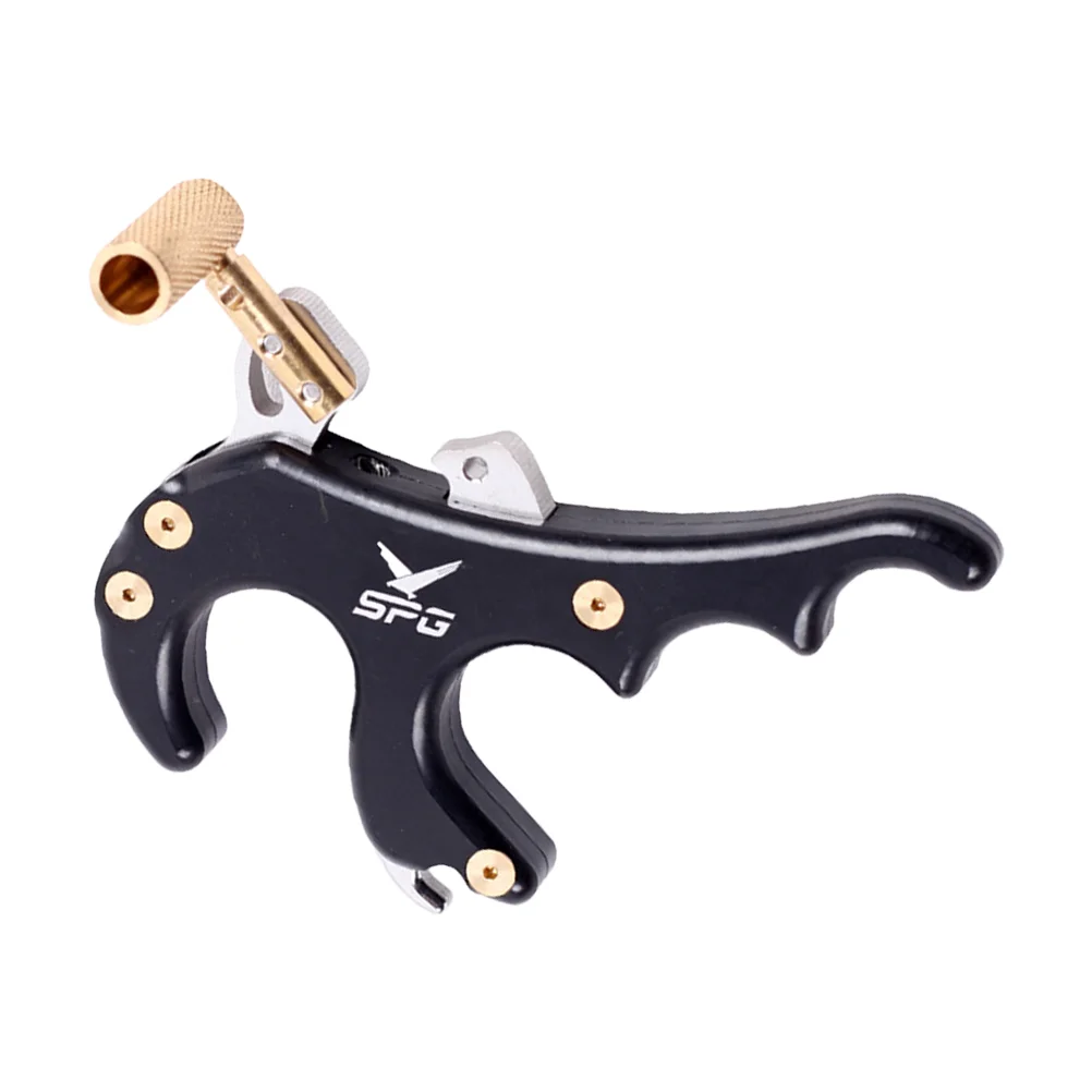 

Release Device Bow Finger Guard Compound Parts Accessory Archery Equipment Protector Metal Releaser Thumb Grips