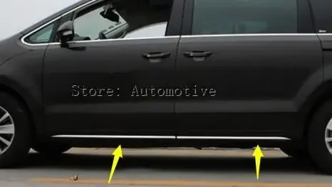 Аксессуары для Фольксваген шаран 2012-2016 молдинговая крышка боковой двери из