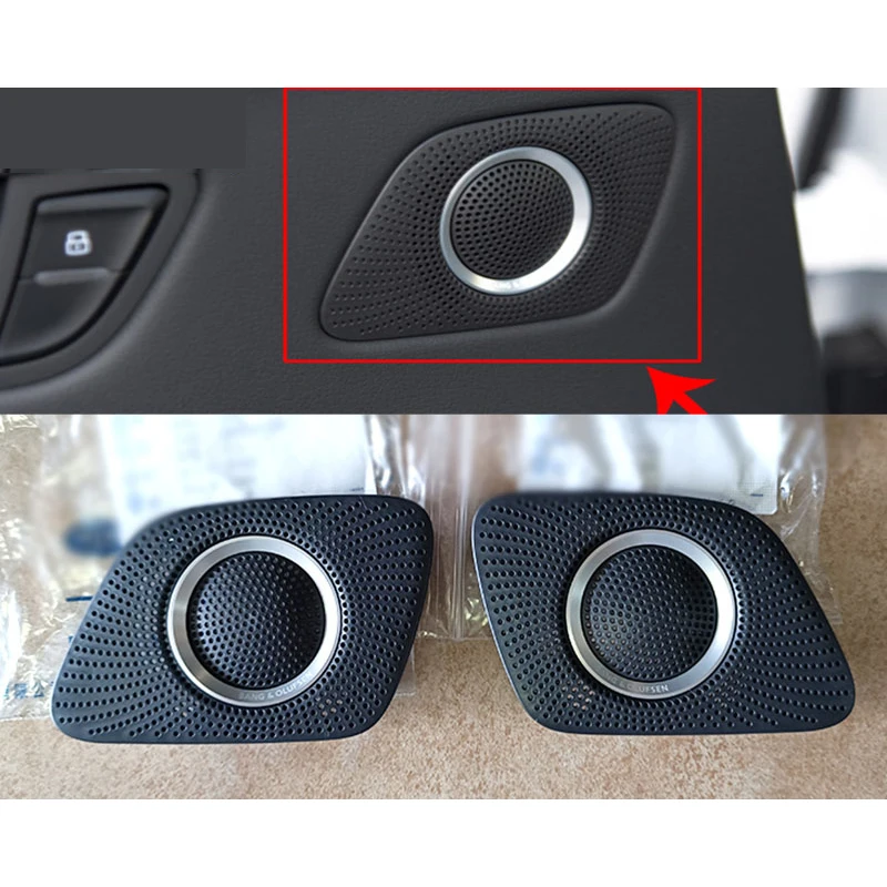 

Auto Rear Door Tweeter Loudspeaker Speaker Cover Trim Panel Replacement for Audi A4 B8 2009 2010 2011 2012 2013 2014 2015 2016