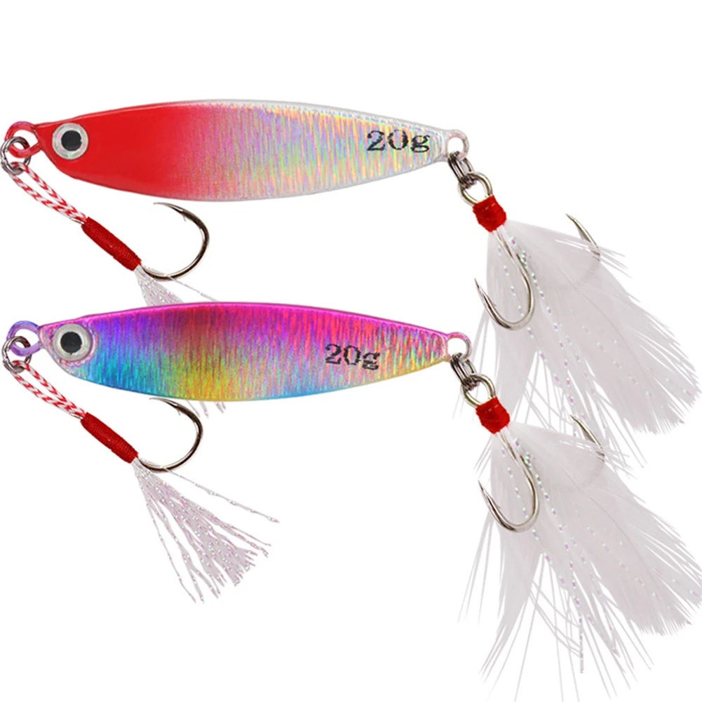 

1Pcs Hooked Iron Plate Road Sub-Bait Three Hook Beach Fishing Mackerel Fake Bait Iscas Pesca Fishing Tackle Gear Accessories