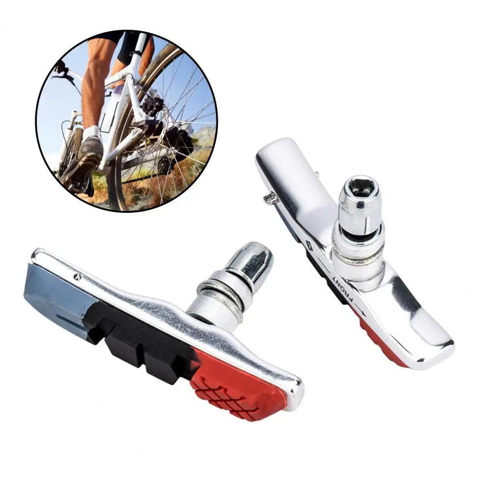 

1 пара тормозных колодок, текстурированные V-тормозные колодки, хорошая прочность, резиновая тормозная колодка