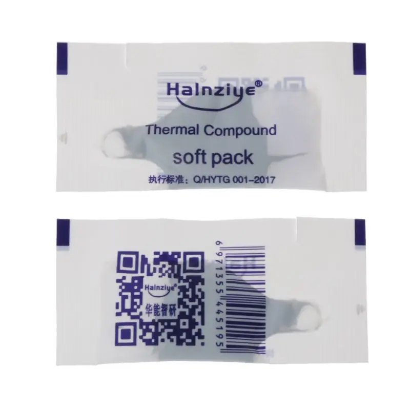 100Pcs Thermal Grease Paste Compound Silicon CPU Heat Sink Processor Cooling Silicone |