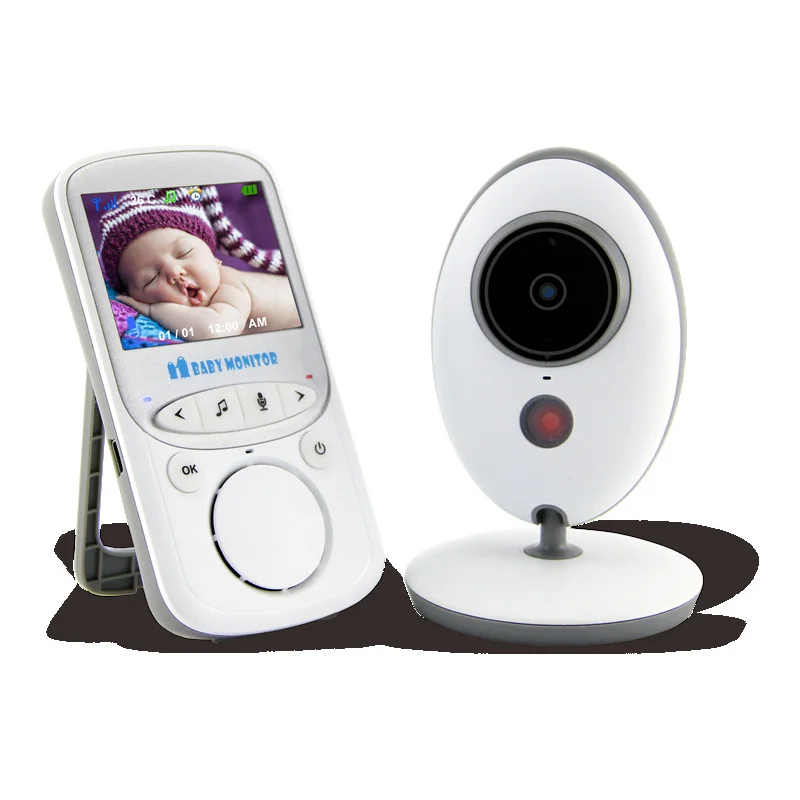 Two-Way Voice Intercom Automatic Infrared Night Vision Digital Child Caregiver VB605 Home Indoor Wireless Baby Monitor