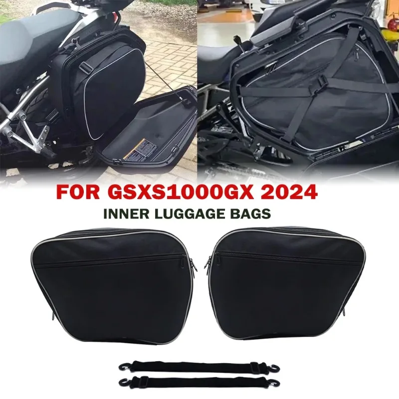 Аксессуары для мотоциклов GSX-S1000GX GSX S1000 GX 2024 gsxs1000gs Сумки-вкладыши Сумки багажа