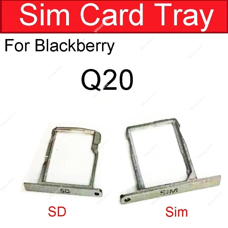 Держатель лотка для SIM-карты BlackBerry Priv адаптер слота Q20 запасные части ремонта