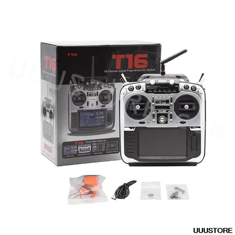

Радиопередатчик Jumper T16 Pro V2, 16 каналов, 2,4 ГГц, 4 в 1