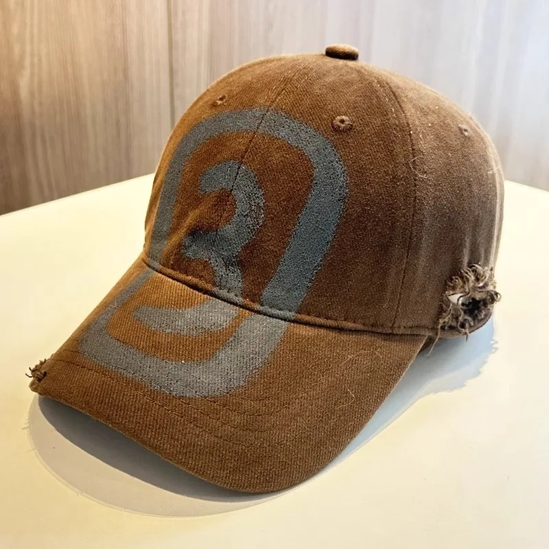 Бейсболка для мужчин и женщин Всесезонная Регулируемая Снэпбэк Кепка с принтом