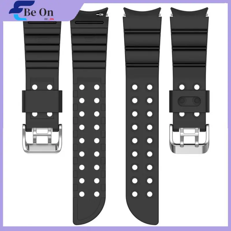 

Dustproof Silicone Strap Replacement Fall Proof Smartwatch For Samsung Galaxy Watch5/watch5 Silicone Watchband Wrist Strap