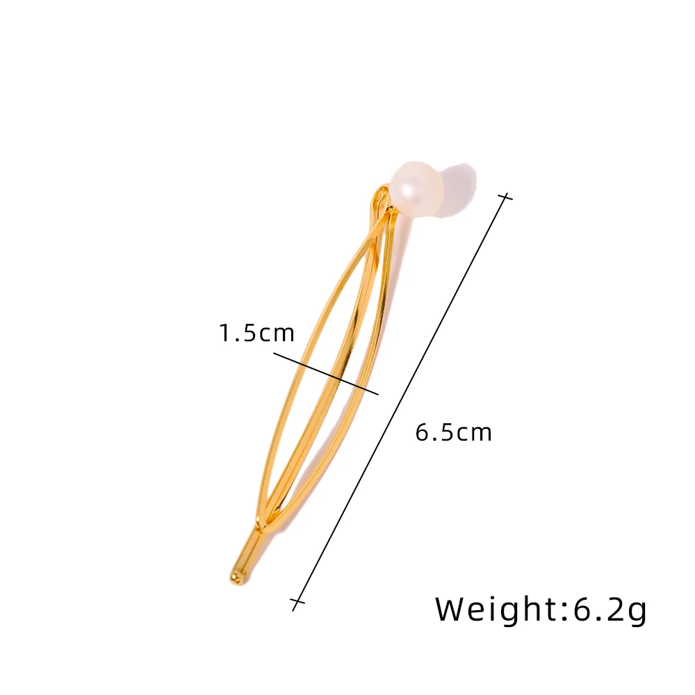 Аксессуары для волос GLSEEVO из натурального пресноводного жемчуга в стиле ретро