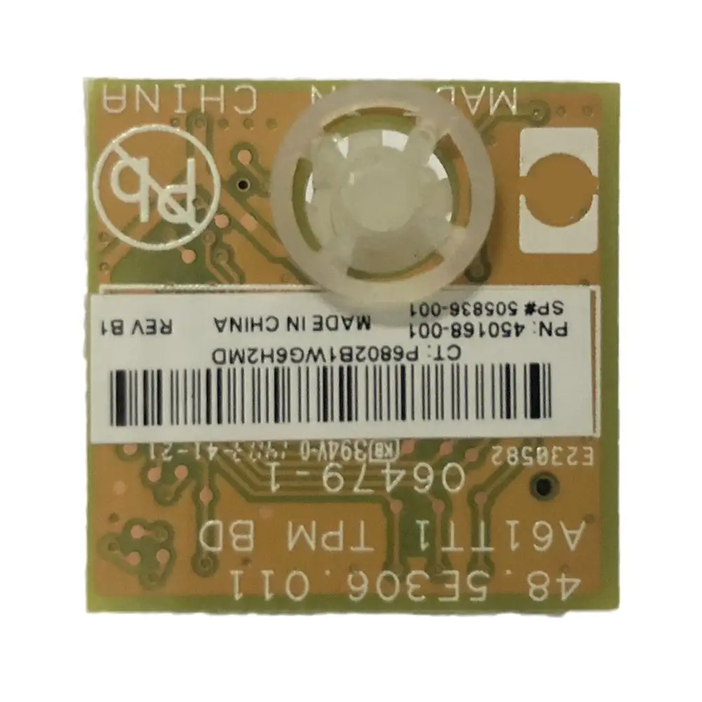 

Tpm Remote Module 505836-001 450168-001 Trusted Platform Module Module Used Remote Tpm X9e4