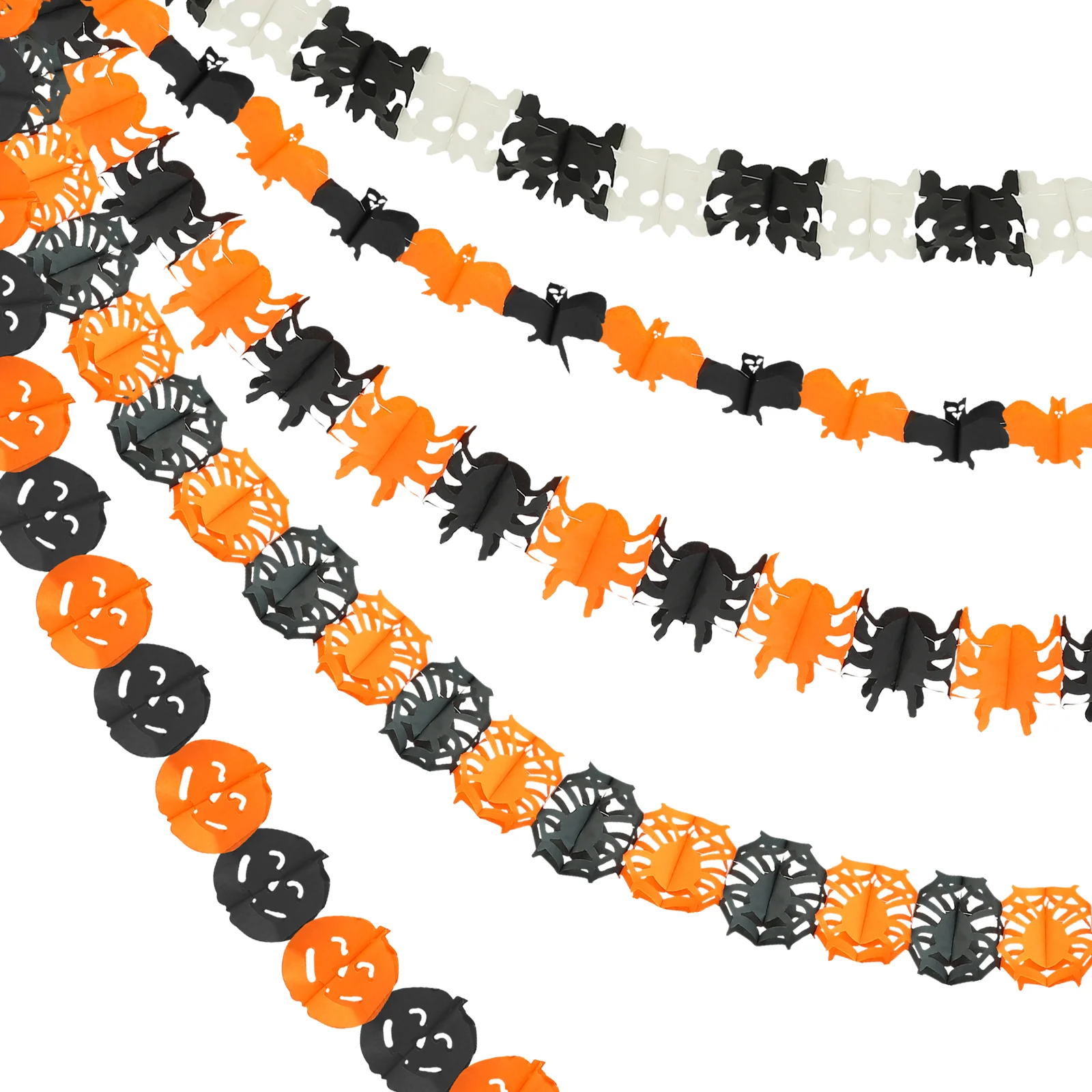 

Banner Garland Paper Hangingdecorations Birthday Party Hands Scary Horror Felt Set Decorationthemed Ceiling Feet Happy Banners