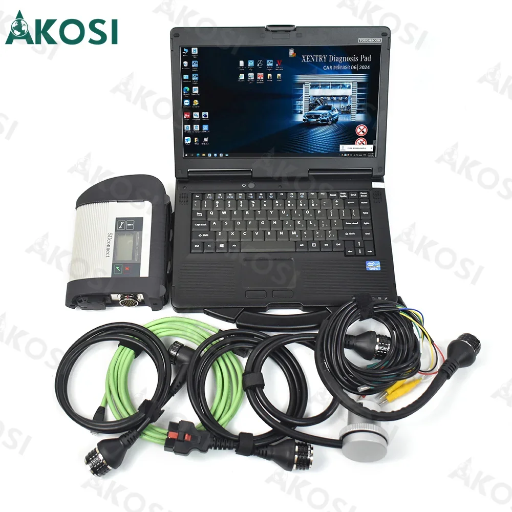 MB Star C4 SD Connect Compact ben plus Функция DOIP Основный интерфейс Мультиплексор с WIFI obd