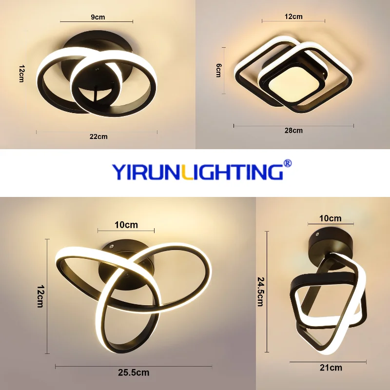 

Modern LED Aisle Ceiling Lights Corridor Light Balcony Lights Led Surface Mounted for Bedroom Living Room Nodic Home Lighting