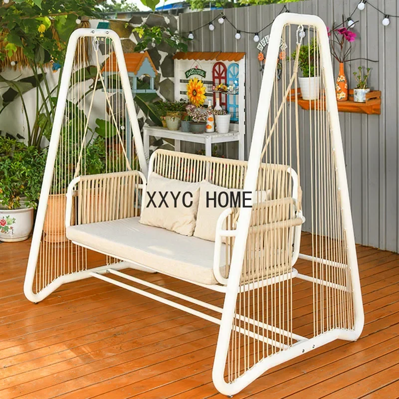 Ленивый домашний подвесной стул для спальни двойные уличные качели садовая