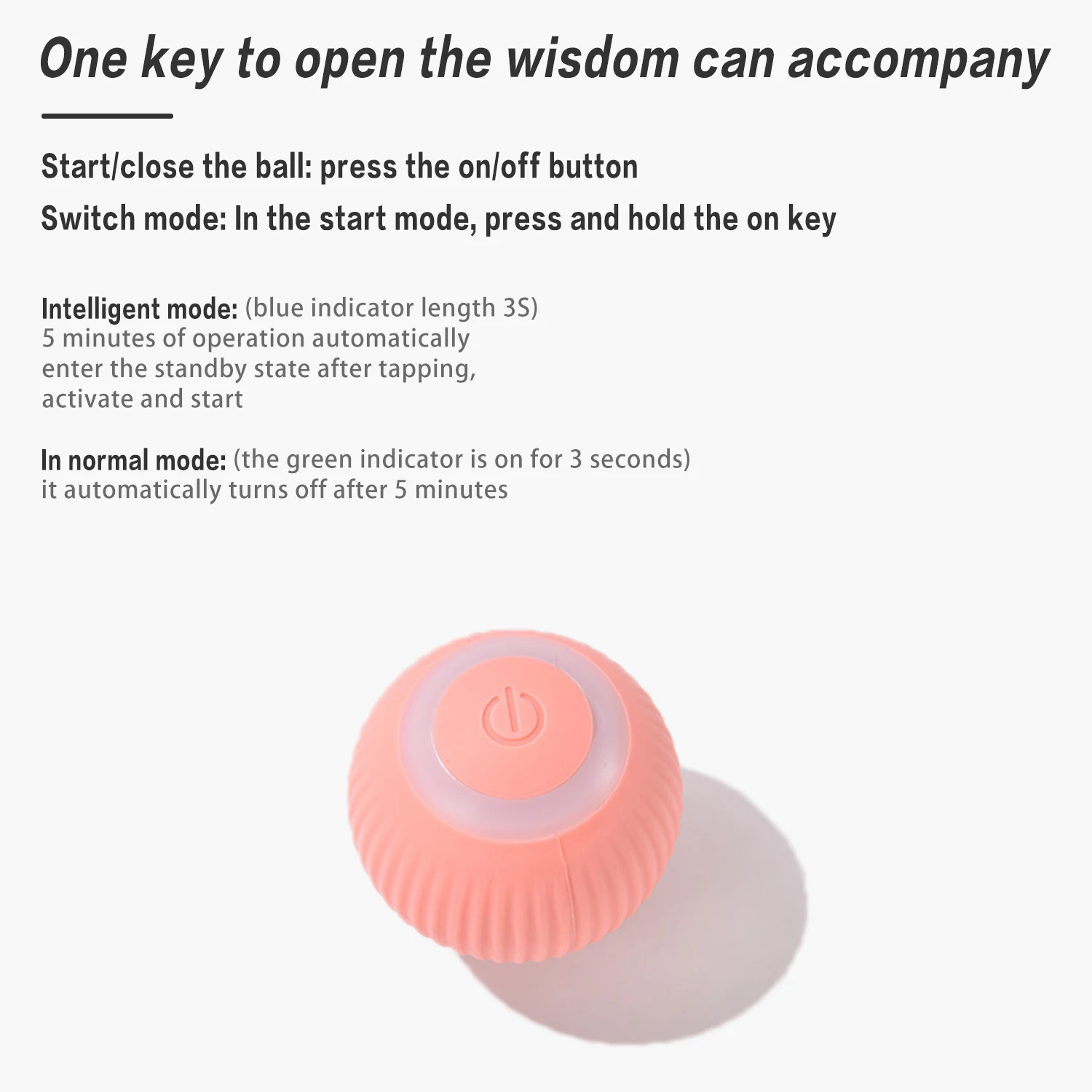 3 шт. интерактивная игрушка для кошек электронный катящийся мяч чехол-ловушка