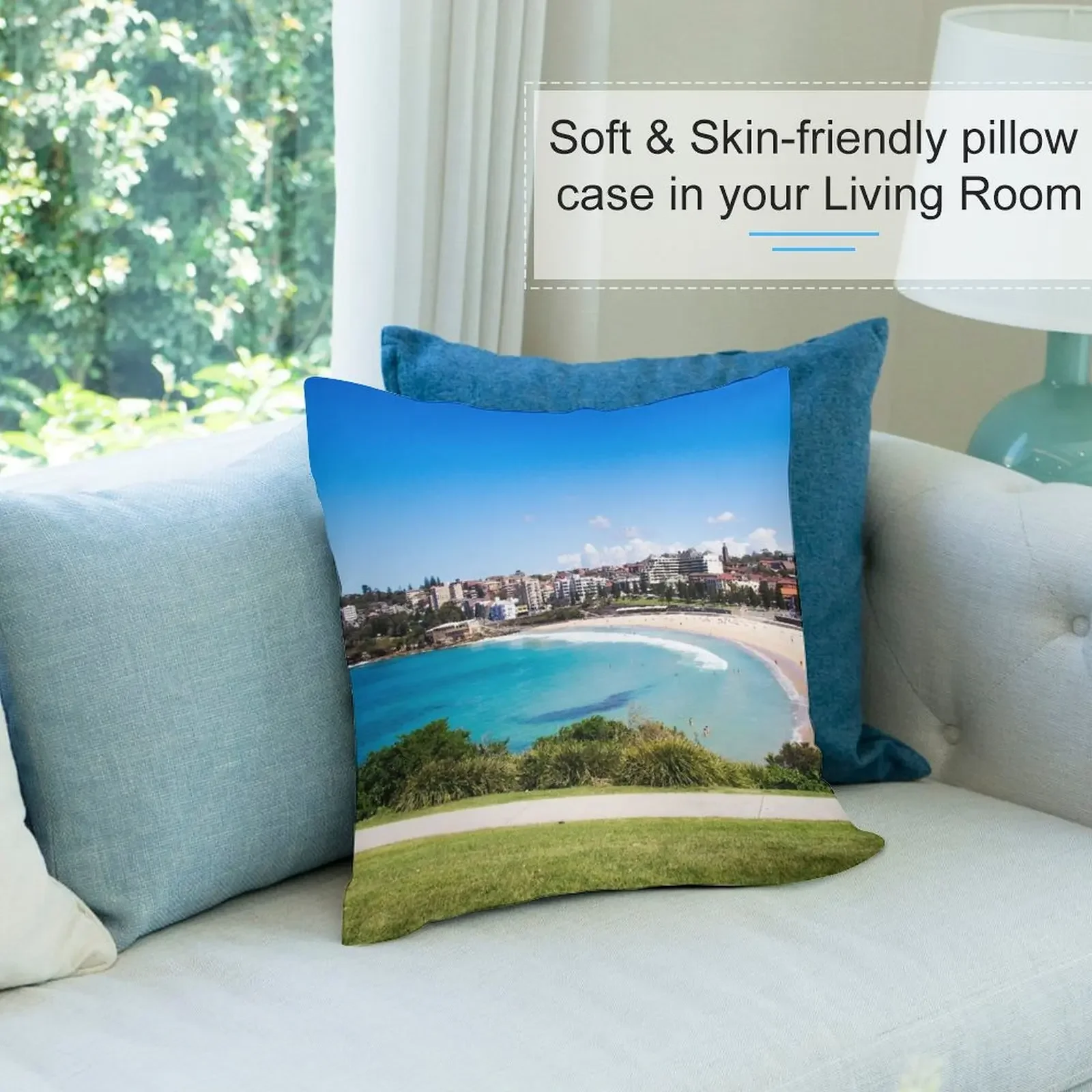 Пляжная подушка Coogee роскошная наволочка для сидения украшения комнаты