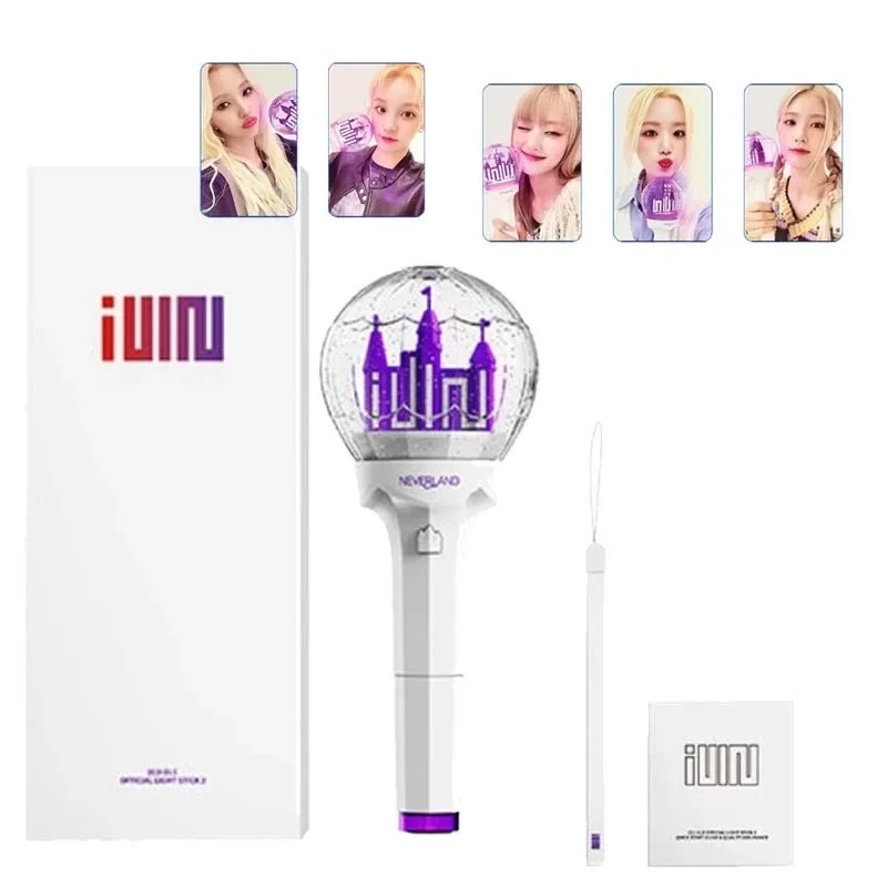 Kpop (G)I-DLE Ver.2 Lightstick Castle Ручная лампа Gidle Концерт Хип-Хоп Вечеринка Световая палочка