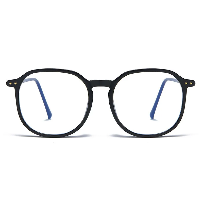HARKO Blue Light Glasses Big Frame Without Makeup Retro Black Frame Glasses Female Myopia Frame Wind Big Face Slimming Eyeglasse 6 HARKO Blue Light Glasses Big Frame Without Makeup Retro Black Frame Glasses Female Myopia Frame Wind Big Face Slimming Eyeglasse 6