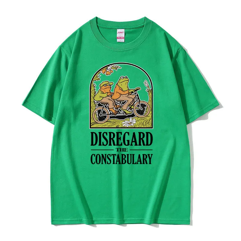 Футболка Мужская/женская с забавной лягушкой модная мягкая рубашка коротким