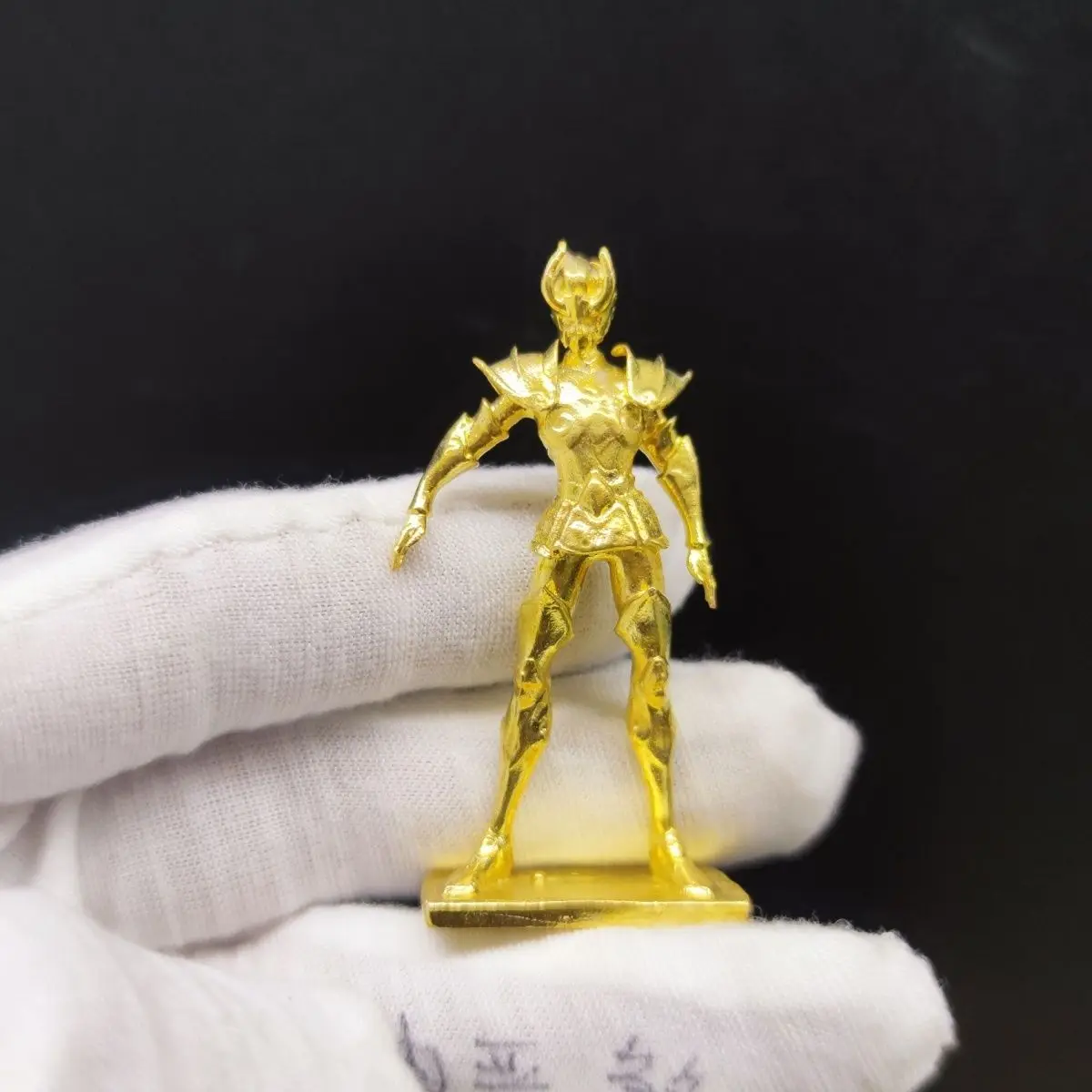 

6cm solid pure copper goat warrior Home Decor Desktop Crafts Sculpture Decoration