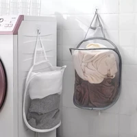 20222022portable foldable breathable laundry basket wall mounted dirty clothes basket bathroom laundry hamper laundry organizer
