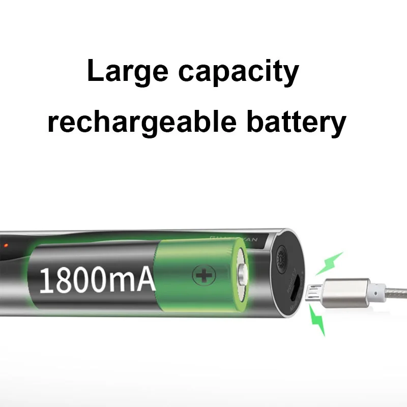 5-30mW VFL Fiber Optical Cable Tester Pen Lithium Battery Visual Fault Locator for FC/SC/ST Rechargeable Red Light Pen