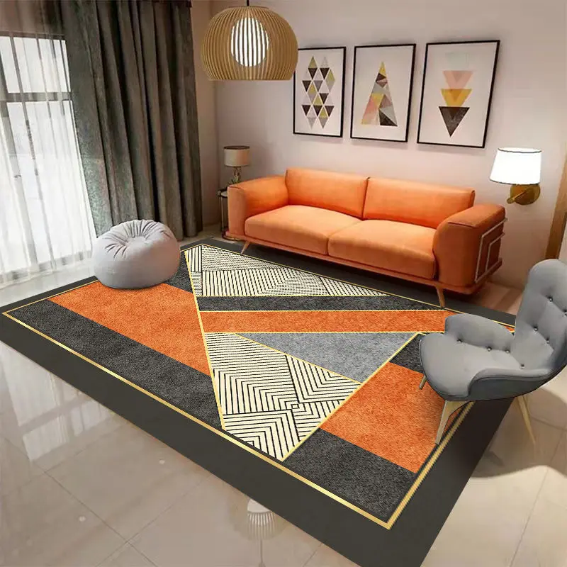 

Nordic Style Household Floor Mat Living Room Carpets Large Area Rugs for Bedroom Non Slip Bath Mat and Anti Dirty Door Mat Rugs