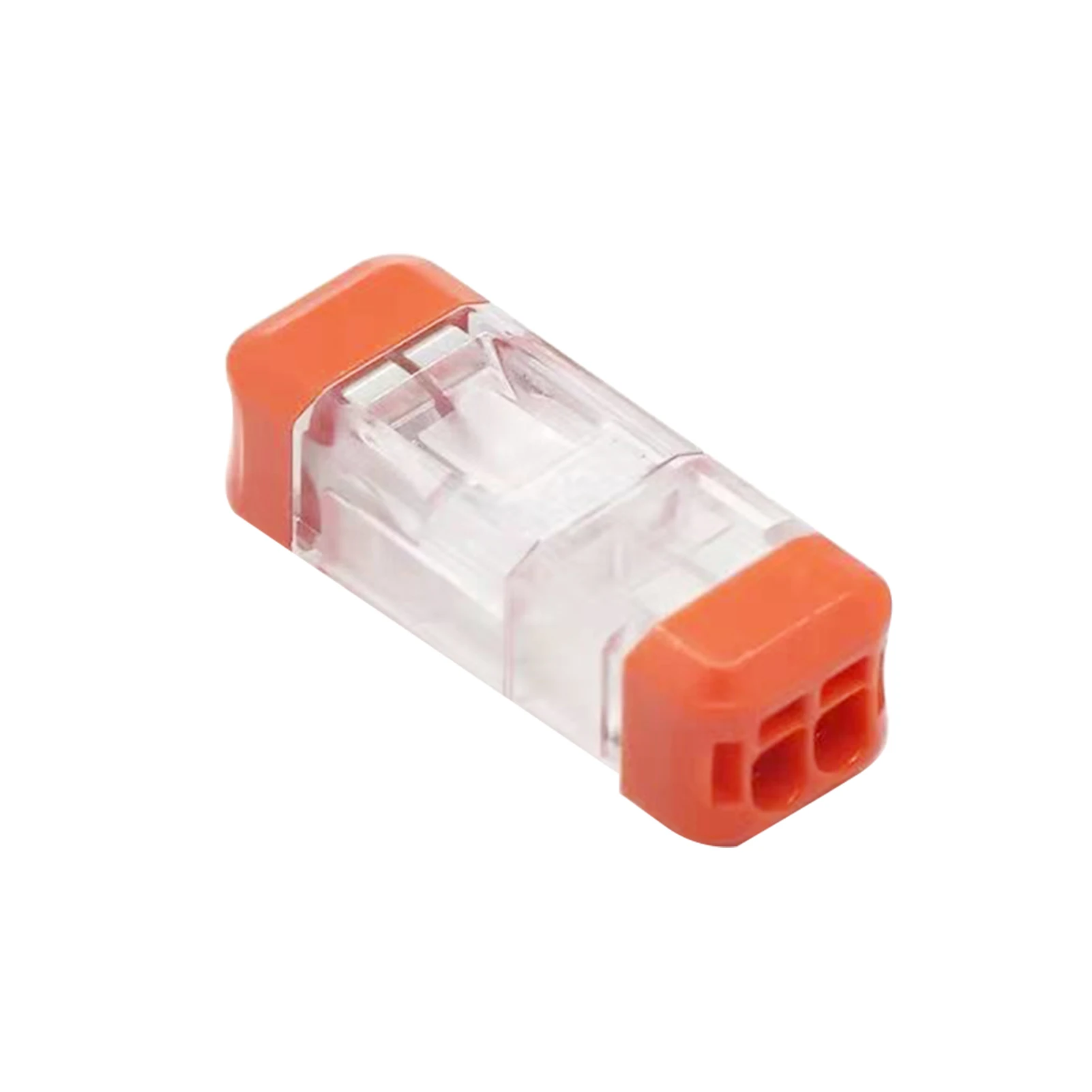 

Durable Home Conductor Electrical Cable Solderless Wire Connector DIY Clamp Push In Compact Terminal Block Fast 24A 250V