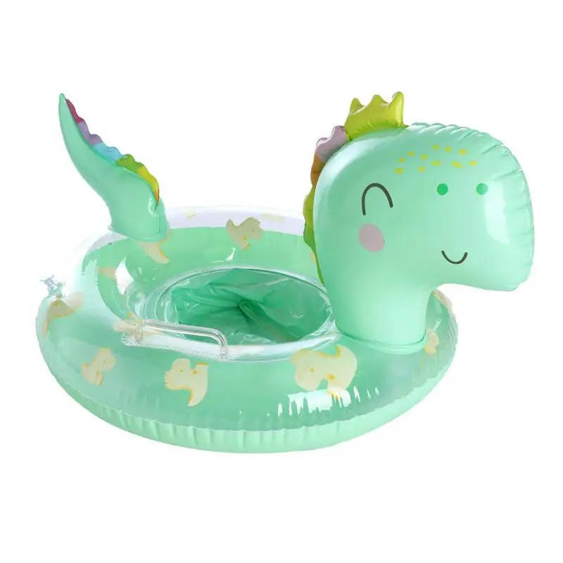 

Плавающий бассейн в форме симпатичного динозавра, дизайн для малышей, плавающий поплавок с мультяшным рисунком, плавательный круг, плавающая лодка, летний надувной бассейн