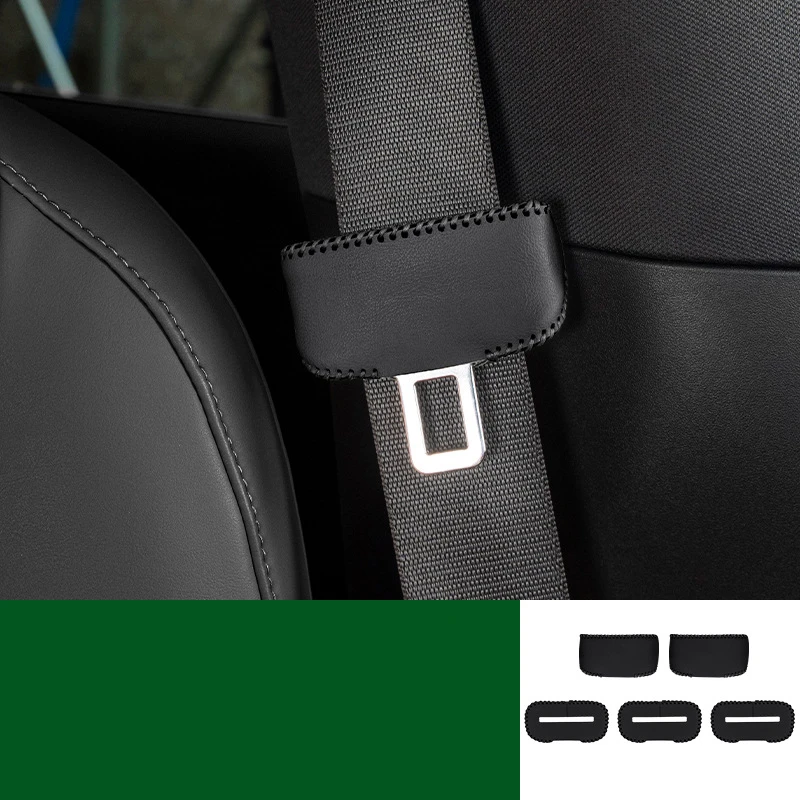 

Для Li Lixiang L6 L7 L8 L9 автомобильный Стайлинг вставка для ремня безопасности пряжка для ремня безопасности защитный кожаный чехол автомобильные модифицированные аксессуары