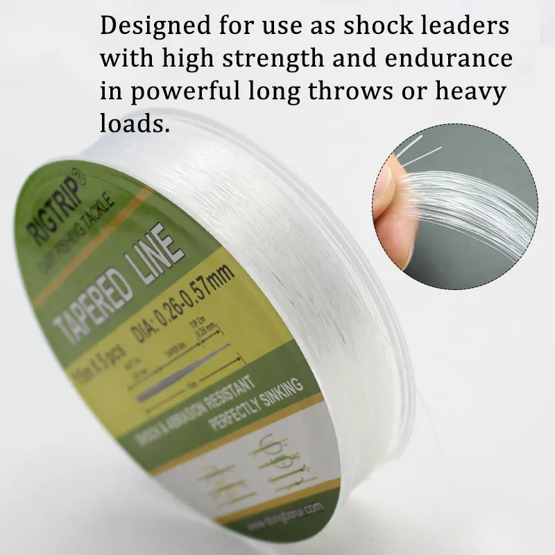 15 м * 5 шт. кормушка для ловли карпа аксессуары лески конические амортизаторы