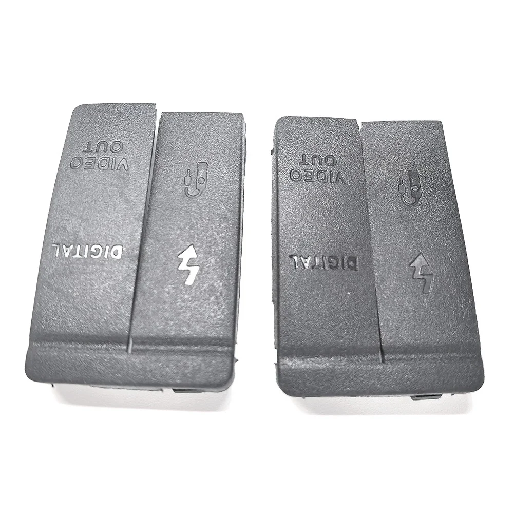 

1Set USB/HDMI-Compatible DC IN/VIDEO OUT Rubber Door Bottom Cover for Canon 5D Camera