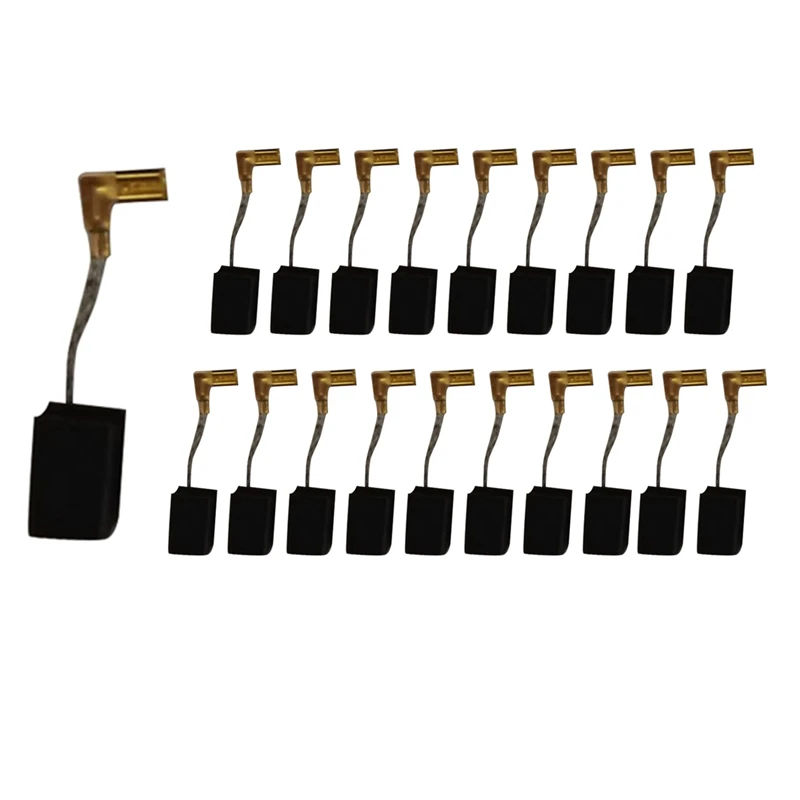

20Pcs Carbon Brushes Engine Coal Brushes CB459 Replacement For MKT GA4530R GA4534 GA5034 JS1000 GA5030 Angle Grinder
