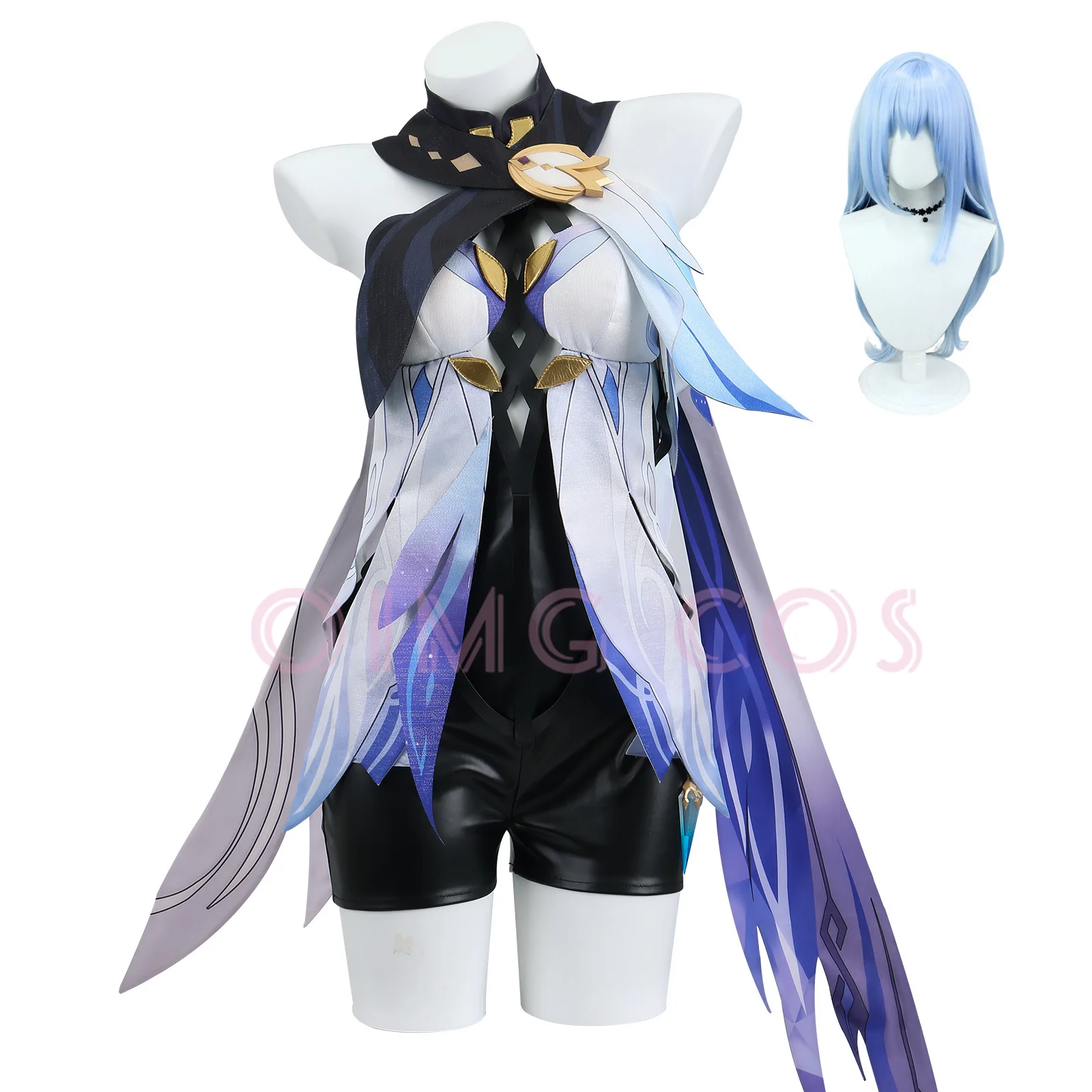 Костюм для косплея Тинк геншин взрослых Карнавальная форма парик аниме Хэллоуин