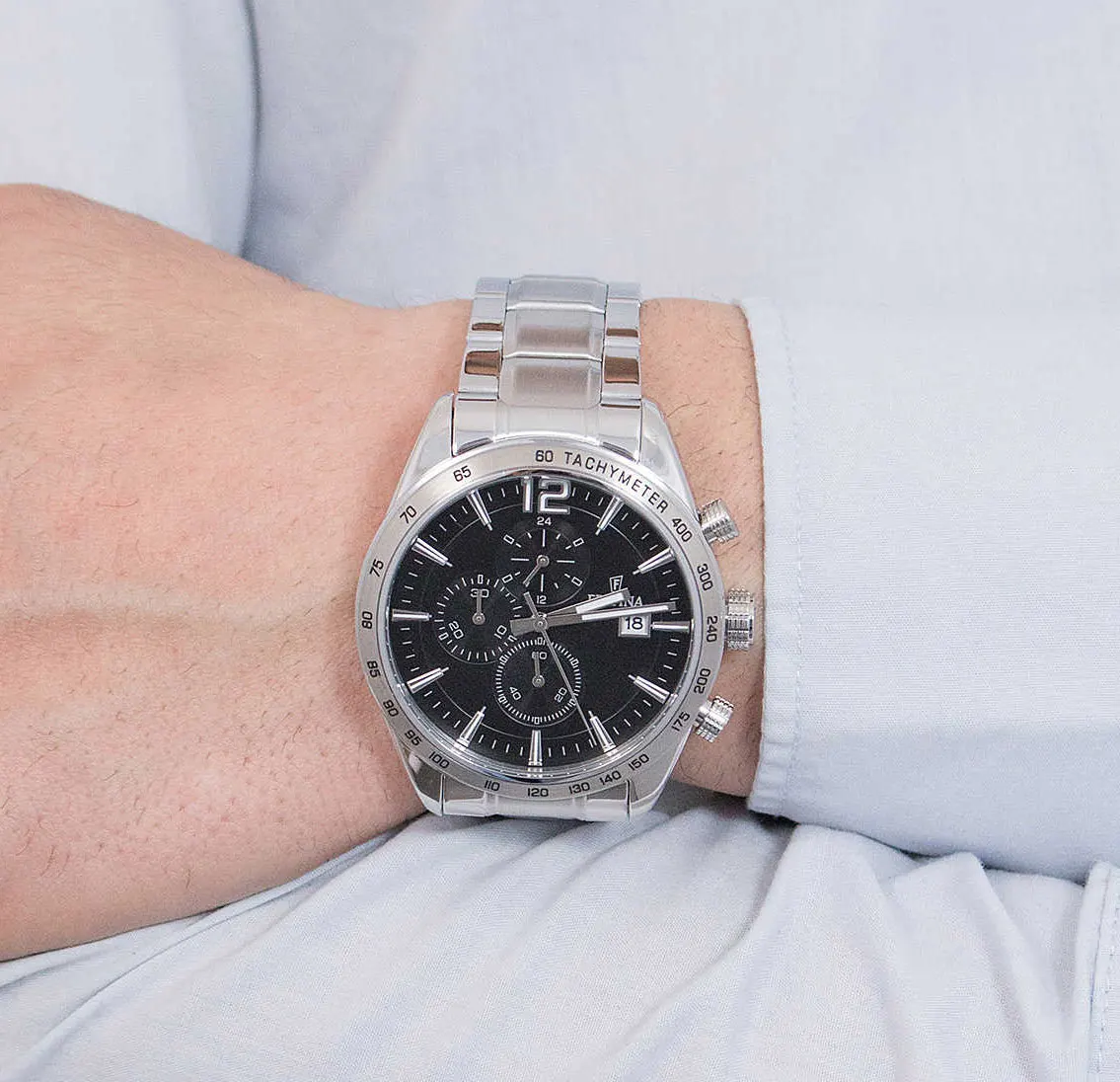 FESTINA F16759/4 мужские кварцевые наручные часы с секундомером тахиметром и апертурой