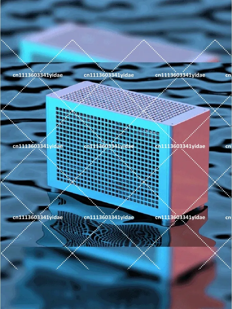 Фото Корпус A4 Frame Mini ITX, с воздушным охлаждением, из алюминиевого сплава с ЧПУ, для настольного компьютера Combocube №3