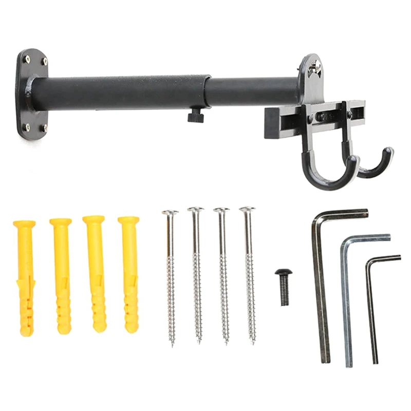 

Quality Bicycle Bike Wall Mount Horizontal MTB Road Bicycle Rack Wall Hanger Hooks Holder For Garage Bike Storage Repair Stand