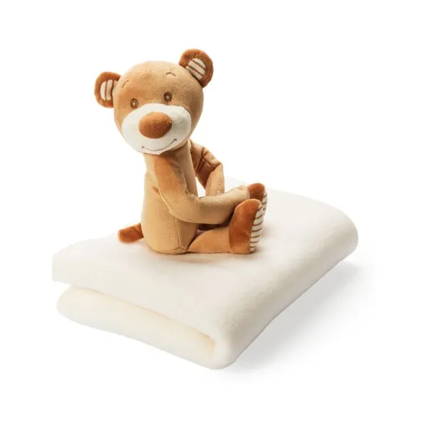 Плюшевое полярное детское одеяло Bear (100X75 см) 144721|Комплекты пижам| |