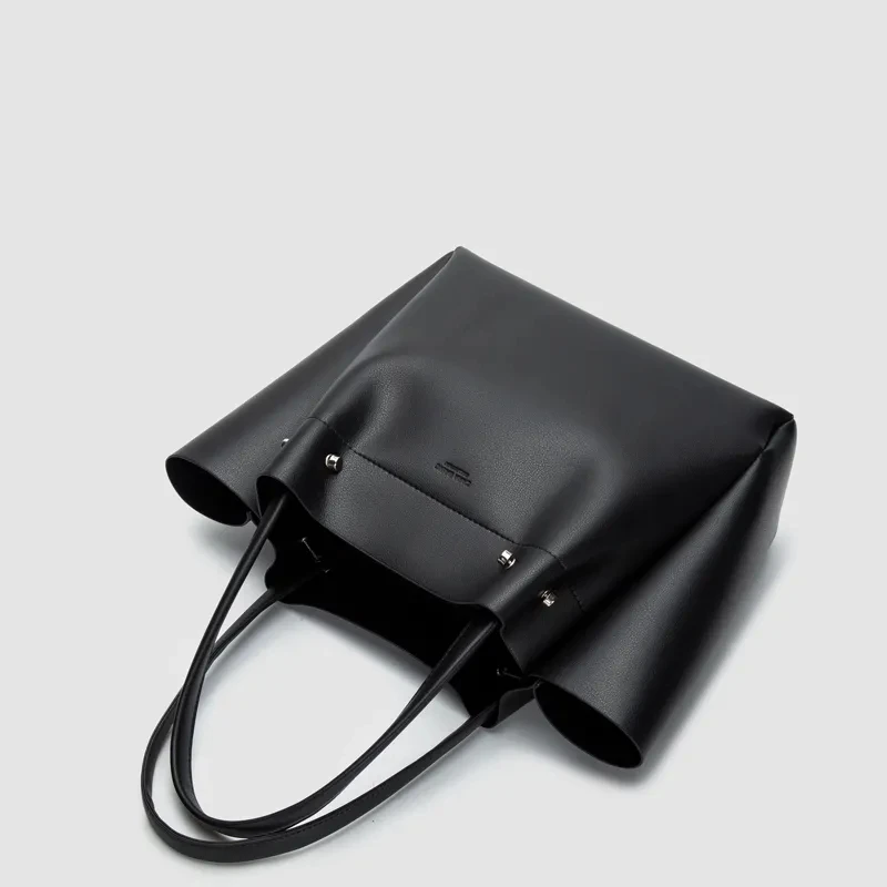 Women's Bag Large capacity Versatile Fashion Leather Handbag Single shoulder Female tote bag