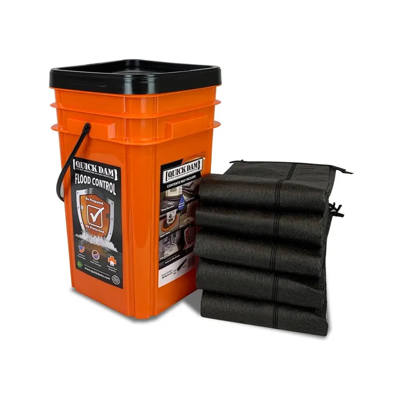 

Dam Grab & Go Flood Barrier 120" Up to 8.5 Gal. 5/Box (QDGG10-5)