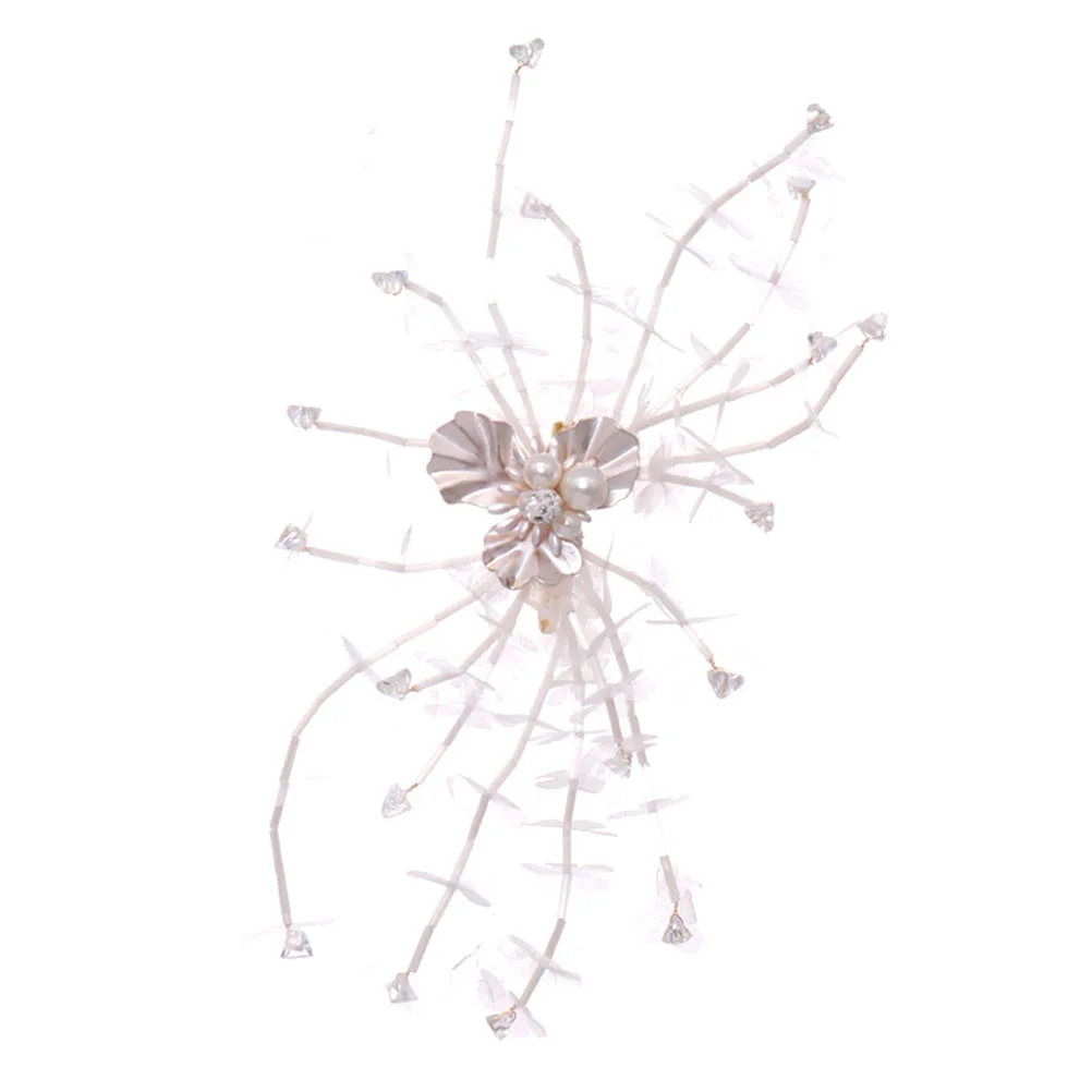 

Hair Clip Mesh Flower Headpiece Barrette Hairpin Hair