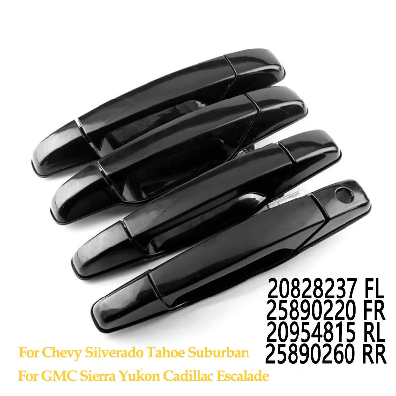 1 шт. внешняя дверная ручка для GMC Sierra Yukon Cadillac Escalade Chevy Silverado Tahoe Suburban левая и правая