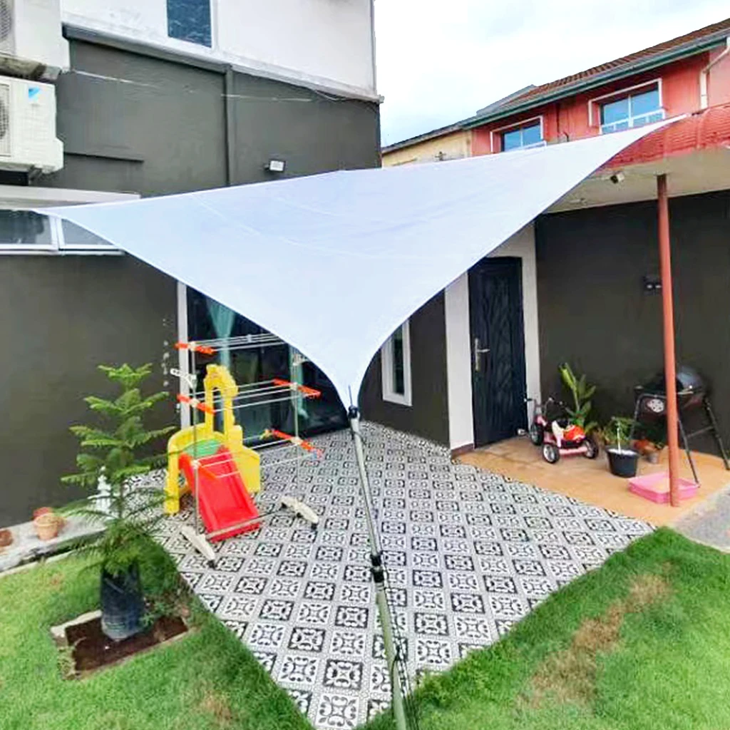 Outdoor Awnings Rectangular Candle Awning, Square Tarp Screen Waterproof Shading Canvas Tent for Car Garden Balcony Camping