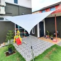 square shade sail waterproof outdoor awnings rectangular awning 420d oxford cloth sun shade sail for garden patio courtyard pool