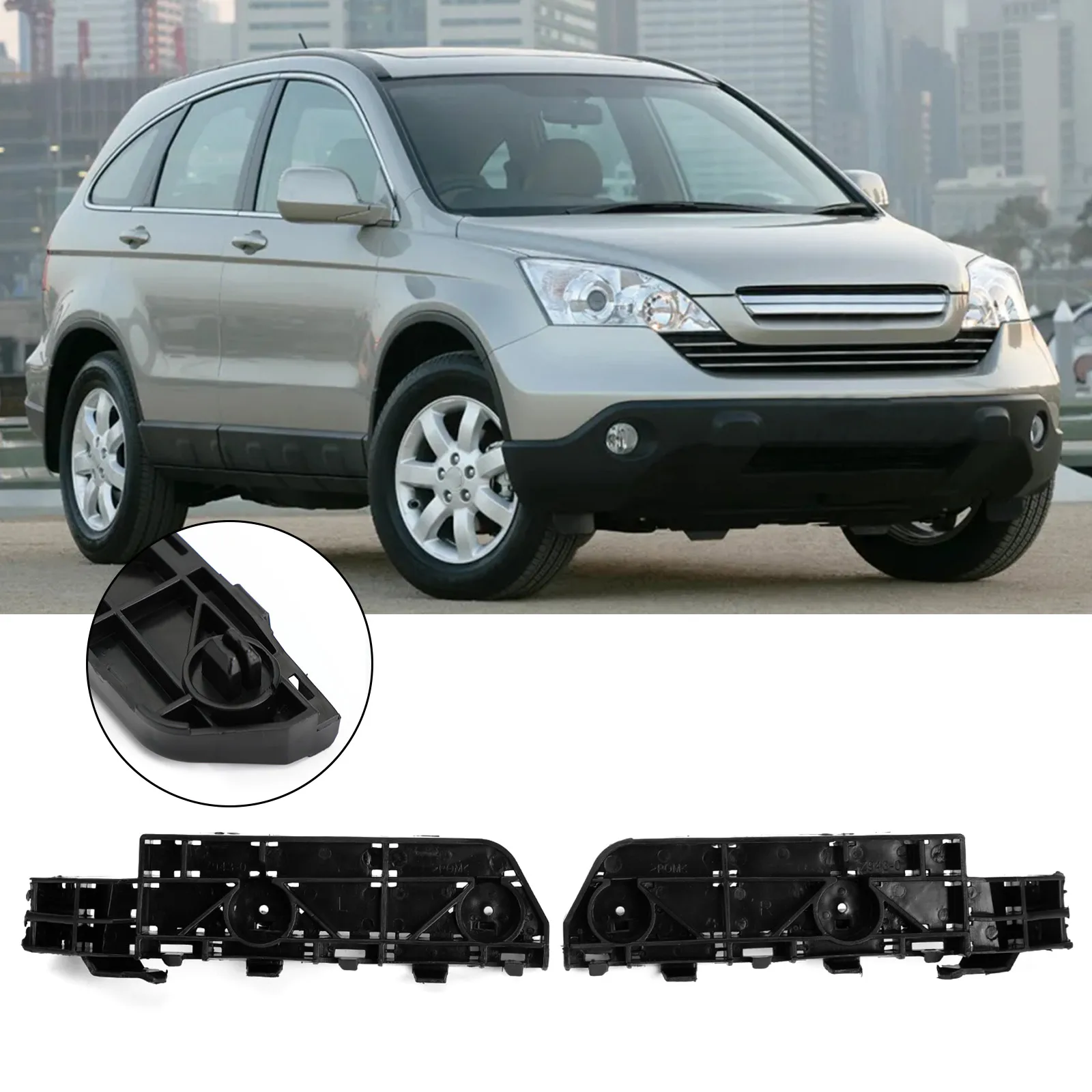 

Кронштейн переднего бампера, левый и правый для Honda CR-V CRV 2007 2008 2009 2010 2011, 2 шт.