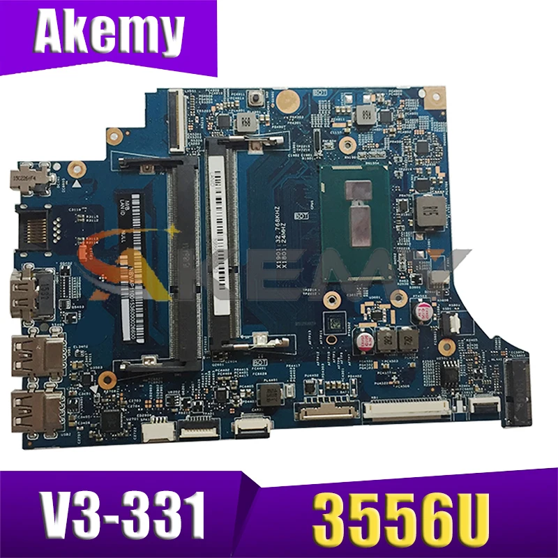 

AKEMY VA30-HB MB 13334-1 448.02B15.0011 For acer aspire V3-331 laptop motherboard NBMPH11001 NB.MPH11.001 SR1E3 Pentium 3556U