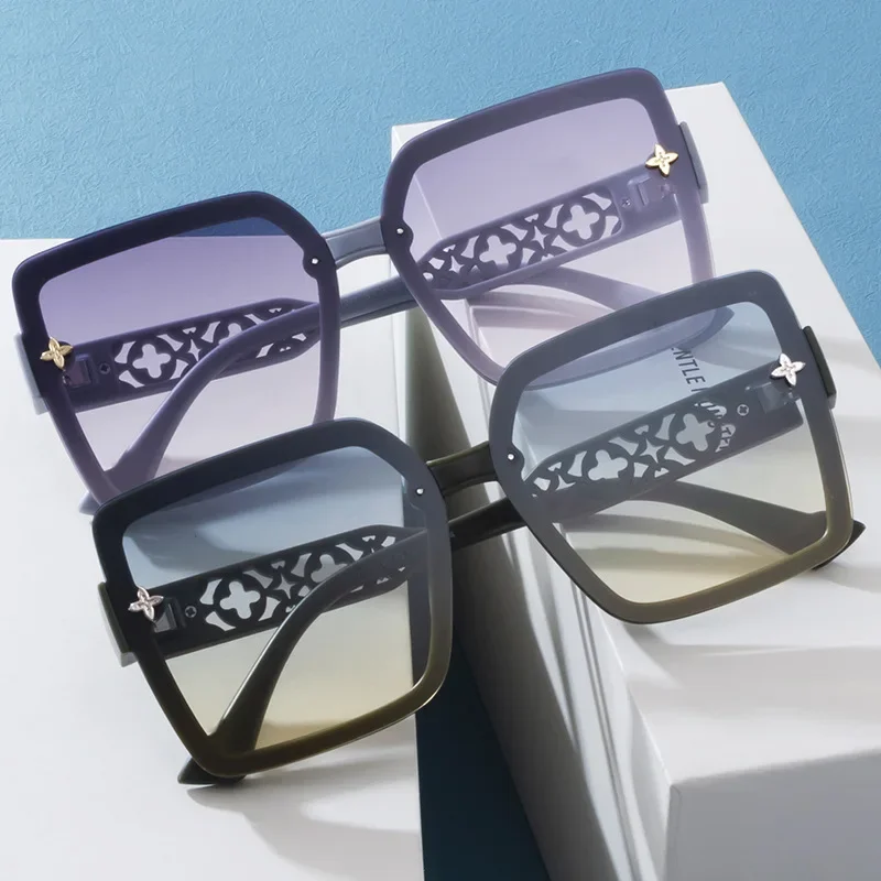 Новинка 2024 женские солнцезащитные очки в полной оправе для рыбалки Женская