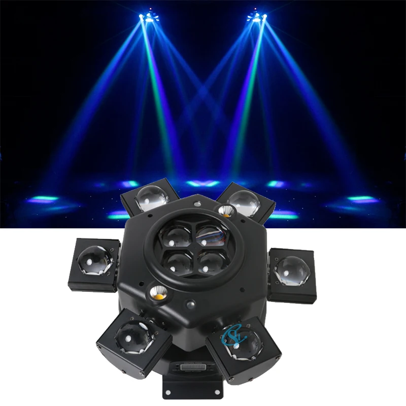 6 рычагов красочный светодиодный 150 Вт сценический лазерный эффект DJ дискотека