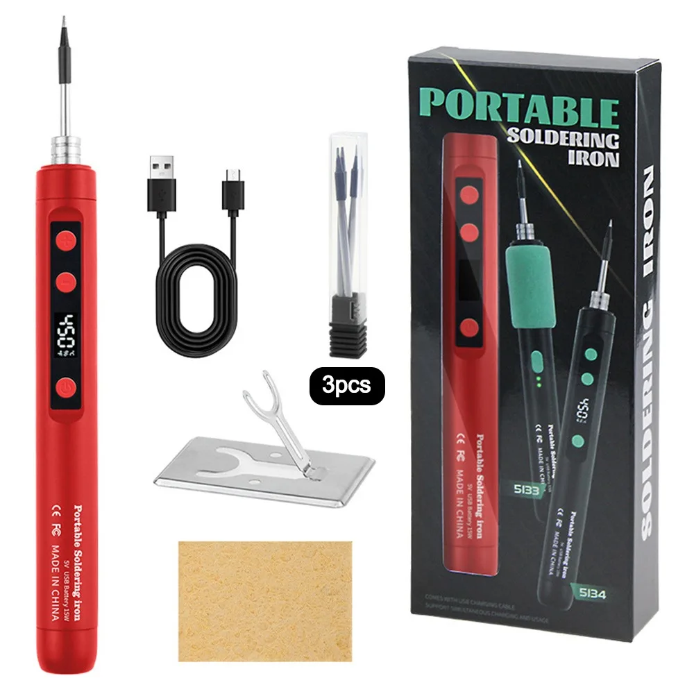 

Cordless Digital Display Soldering Iron