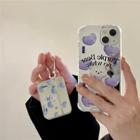 cute mirror purple love bear female for airpods case hard cover for airpods pro 3 2 1 earphone case headphone case protective